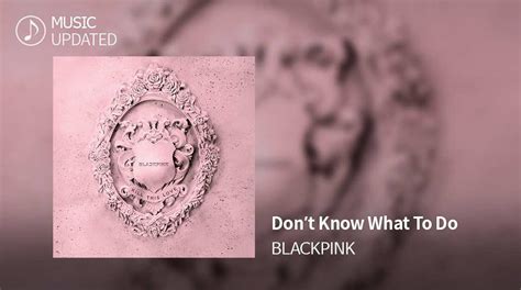 BLACKPINK - Don't Know What To Do : r/superstaryg