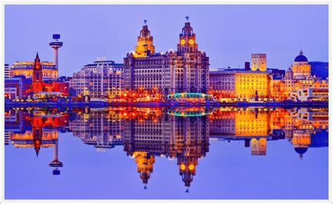 Liverpool Skyline, UK | Grafici