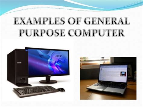 Presentation on classification of computers on the basis of purpose