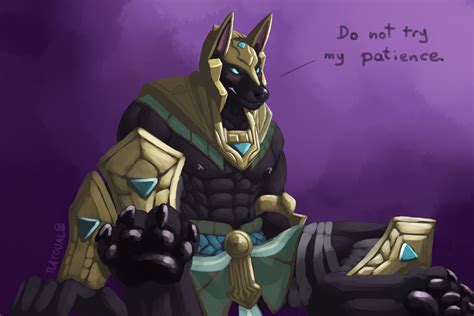 League of Legends - Nasus by Tlayoualo on DeviantArt