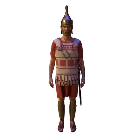 3D Macedon Phalanx Hoplite Model - TurboSquid 2104445