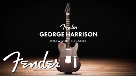 The George Harrison Rosewood Telecaster | Fender - YouTube