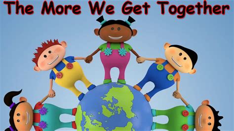 “The More We Get Together” Friendship Song and Activities | The Learning Station