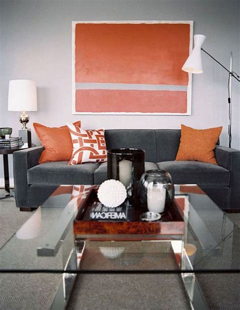 Fall Into Orange: Living Room Accents for All Styles