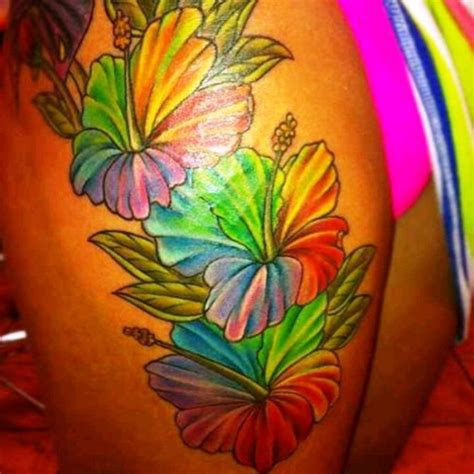 45 Rainbow Tattoos | Rainbow tattoos, Tattoos, Rainbow flowers