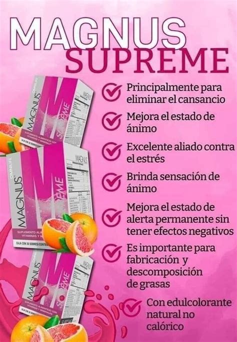 Omnilife Magnus Supreme | OML | Energy & Brain Supplement | Box w/ 30 Packets | eBay