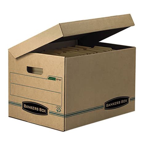 Fellowes 12772 Banker's Box 12" x 15" x10" Kraft Letter/Legal Sized ...