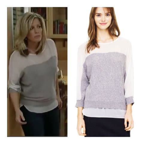 General Hospital Fashion: Get Carly Corinthos' Sweater For Less - Laura ...