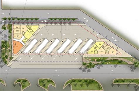 Al Taawun Bus Terminal | ZAS | Architects + Interiors | Parking design ...