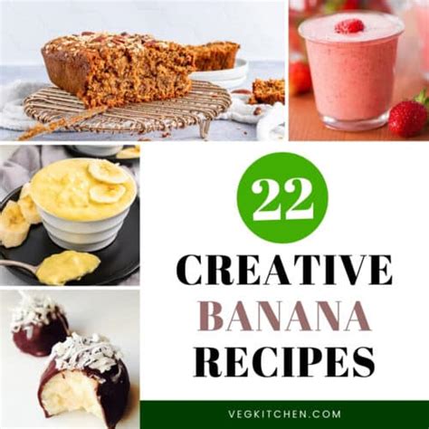 22 Creative Ways To Use Bananas - From Pudding to Pizza - VegKitchen