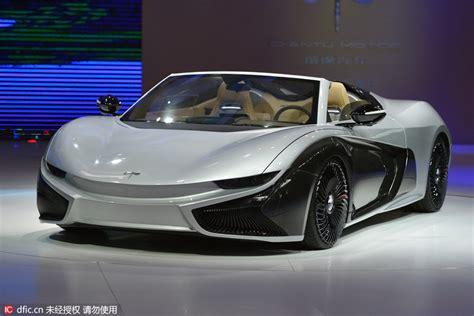 Chinese automaker releases electric sports car - Chinadaily.com.cn