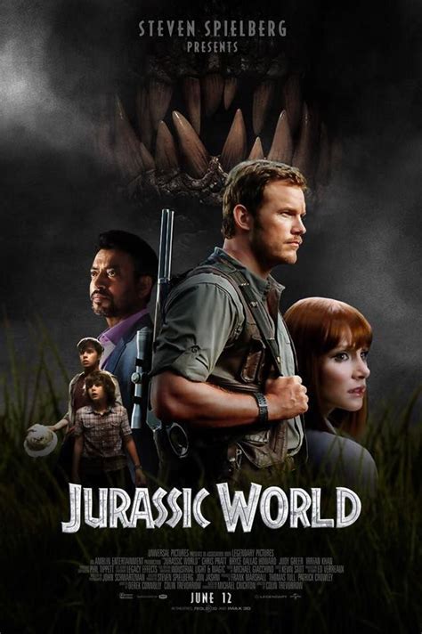 Jurassic World - Fan Art & Posters | Jurassic world movie, Jurassic world poster, World movies