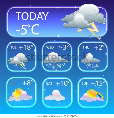 2,122 Weather Map Cartoon Images, Stock Photos & Vectors | Shutterstock