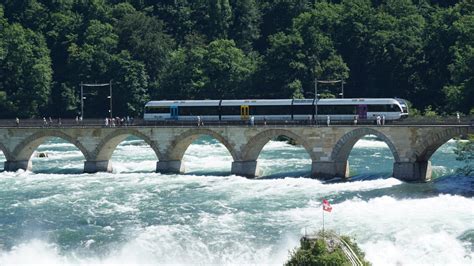 น้ำตกไรน์ Rheinfall สวิตเซอร์แลนด์ ใหญ่ที่สุดในยุโรป - Grazie Travel