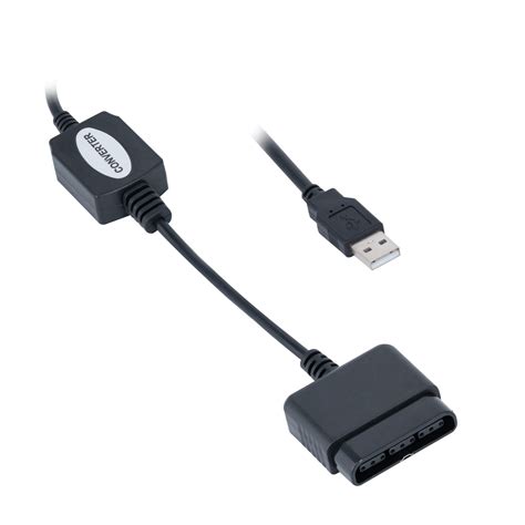 Mcbazel PlayStation 2 Controller to USB Adapter for PC or Playstation 3 Converter Cable for Sony ...