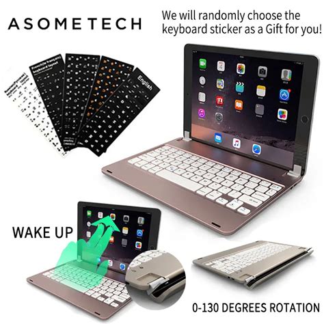 Luxury Bluetooth Wireless Keyboard Keypad Ultra Slim For PC Apple iPad ...