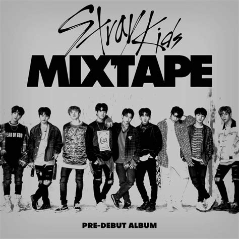 STRAY KIDS MIXTAPE / PRE-DEBUT ALBUM album cover | Album covers, Debut album, Mixtape