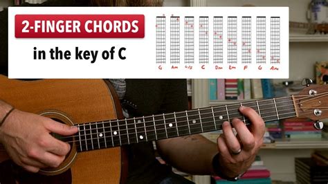 2-finger chords in key of C - YouTube