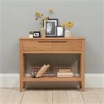 Newark Oak Console Table (1001.022) with Free Delivery | The Cotswold Company