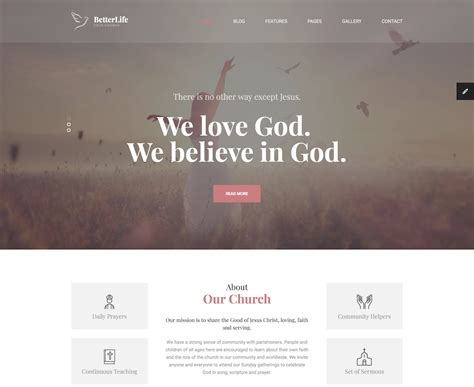 36 Best Church Website Templates 2024 - Colorlib