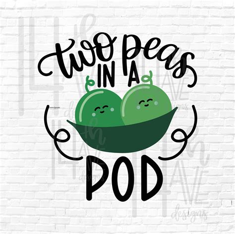 Two Peas In A Pod In Love Clip Art