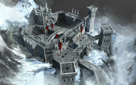 ArtStation - Snow Mountain Fortress