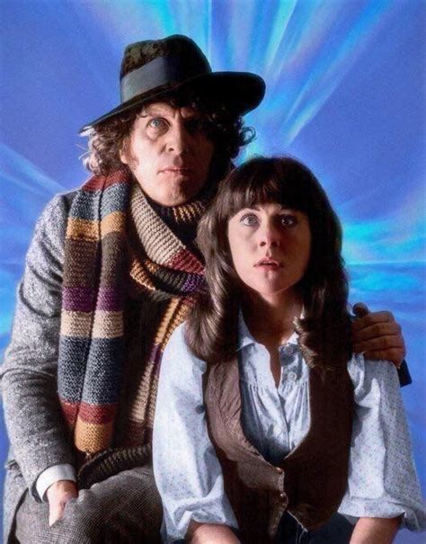 4th Doctor and Sarah Jane Smith | Doctor who, Classic doctor who, Dr who companions