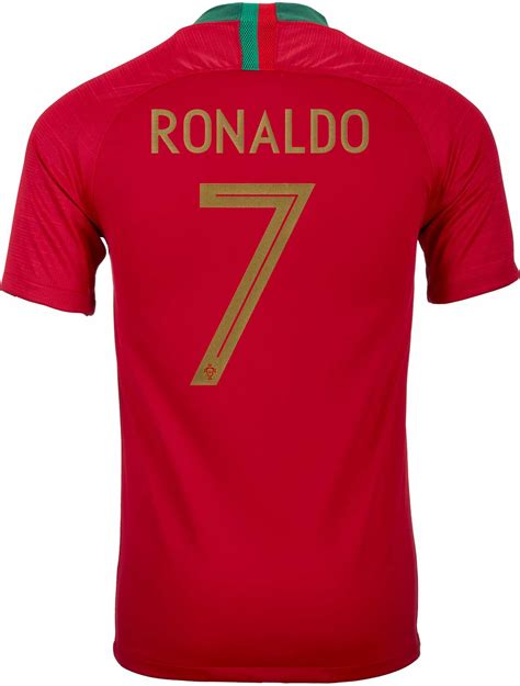 2018/19 Nike Cristiano Ronaldo Portugal Home Jersey - SoccerPro