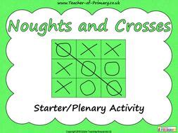 Noughts and Crosses Game | Teaching Resources