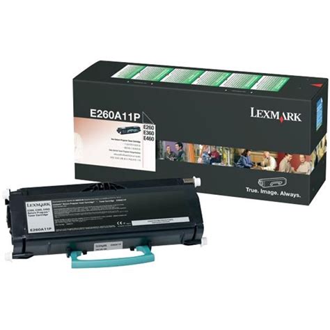 Lexmark E260A11P Black Return Program Laser Toner Cartridge | OfficeMax NZ