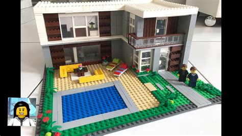 Lego Modern House Tutorial : How to build a lego house using your lego ...