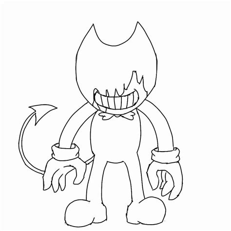 Sheet Bendy Machinesign Coloring Pages