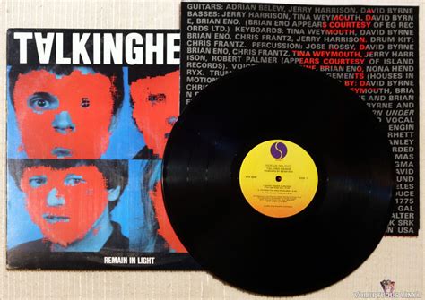 Talking Heads ‎– Remain In Light (1980) Vinyl, LP, Album – Voluptuous ...