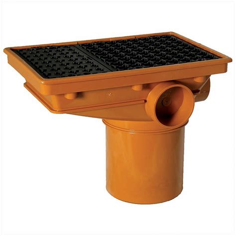 Rectangular Gully Grid Drain Cover Floplast D506