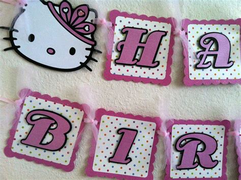 Hello Kitty Birthday Banner - IMAGESEE