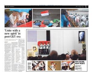 Lee Kuan Yew's Final Journey by Straits Times | PPT