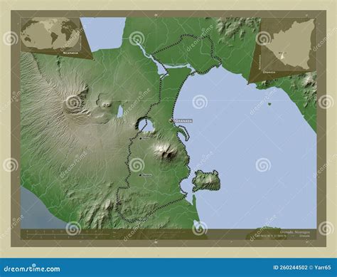 Granada, Nicaragua. Wiki. Labelled Points of Cities Stock Illustration - Illustration of capital ...