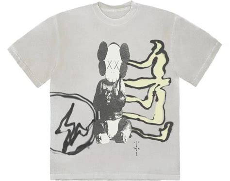 Travis Scott Cactus Jack Kaws For Fragment T-Shirt in 2022 | Travis ...