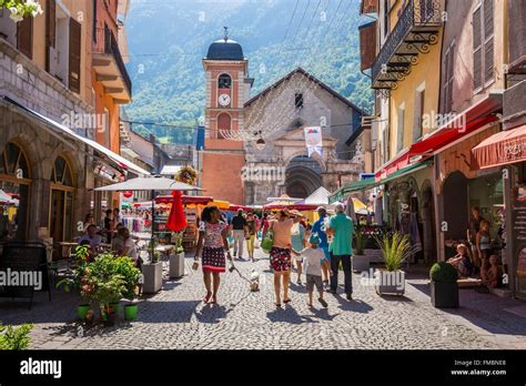 Moutiers Savoie France Moûtiers Banque d'image et photos - Alamy