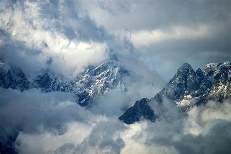 Storm Clouds In Mountains Photograph by Mark Newman