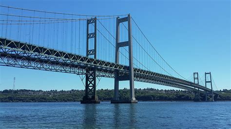 Tacoma Narrows Bridge Photograph by Michael Bales - Pixels