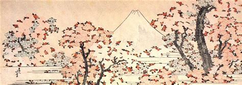 Mount Fuji seen through cherry blossom - Katsushika Hokusai - WikiArt.org