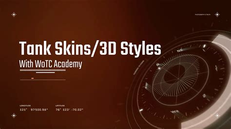 World of Tanks Modern Armor: Skins/3D Styles - YouTube