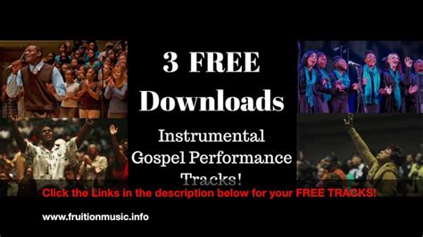 FREE Instrumental Gospel Tracks for YOU! (Link in description) - YouTube