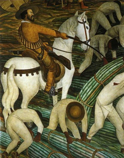 History of Cuernavaca and Morelos. Sugar Plantation, Tealtenango, Morelos by Diego Rivera (1886 ...