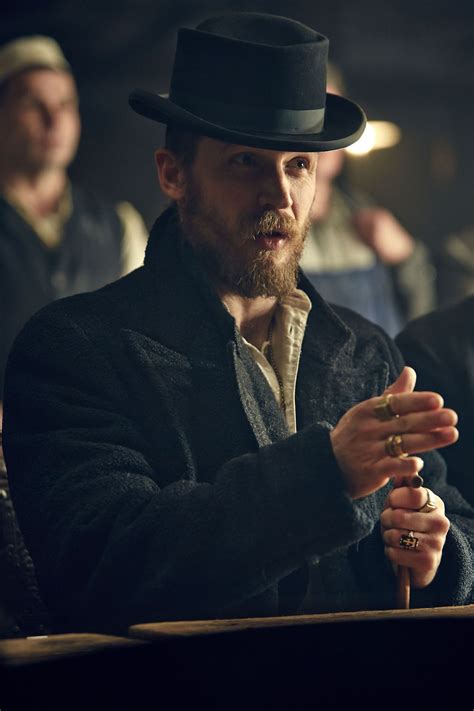 Tom Hardy as Alfie Solomons in Peaky Blinders series 2. Starts on BBC Two this Thursday at 9pm ...