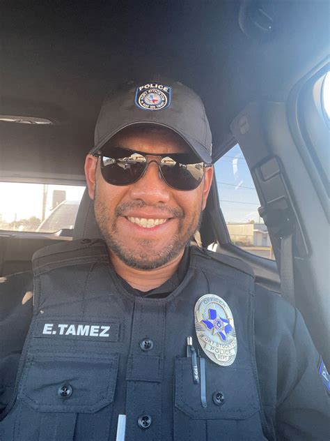 Police officer enjoys serving and protecting his hometown