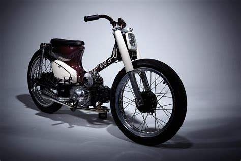 Honda C70 Cub Custom Desktop Background - Motorcycles Wallpaper