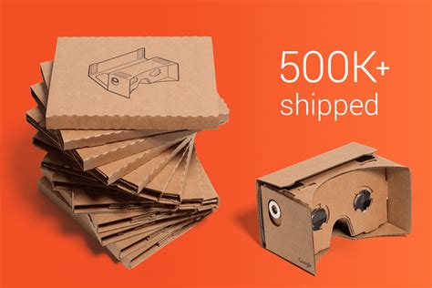 Google verbessert VR-Brille Cardboard nach über 500.000 Auslieferungen ...