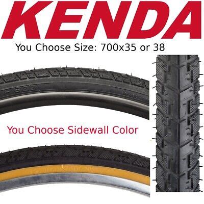 Kenda K830 700x35 or 700x38 700c Hybrid Bike Tire Black or Gumwall Path Street | eBay